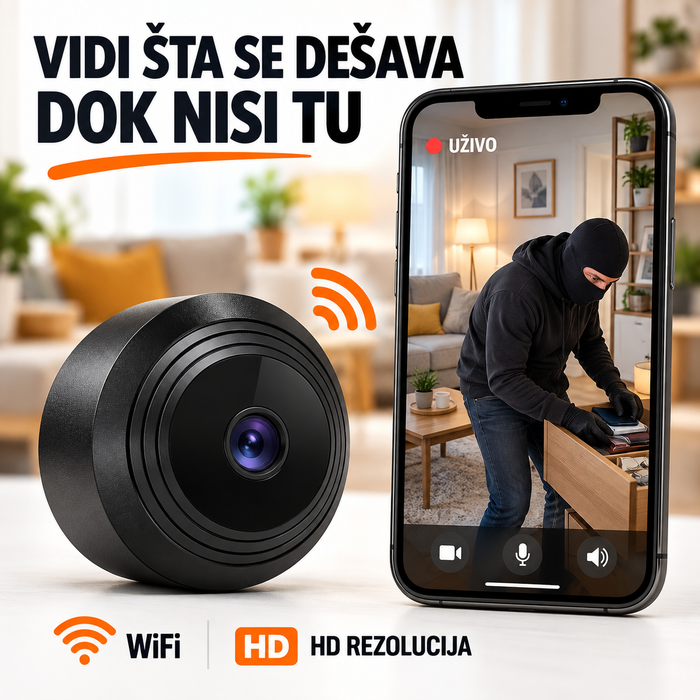 Mini WiFi Kamera za Kuću